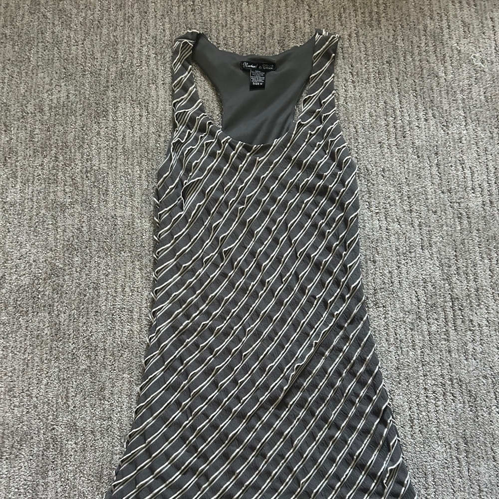 Grey mini dress